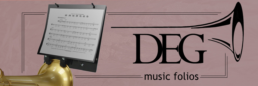 DEG Music Folios and Holders