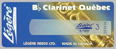 Legere Quebec cut Synthetic Clarinet Reed