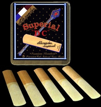 Alexander Superial DC Clarient and Saxophone Reeds