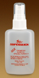SuperSlick Trombone Slide Oil Spray - Click for Larger Image