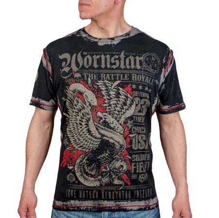 Wornstar Battle Royale T-Shirt - Click for Larger Image