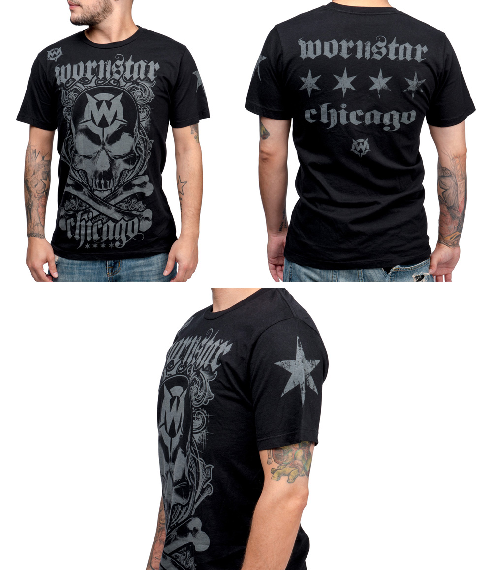 Wornstar Clothing - Chicago Core T-Shirt